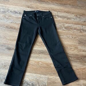 GAP Women's Black Straight Leg Jeans